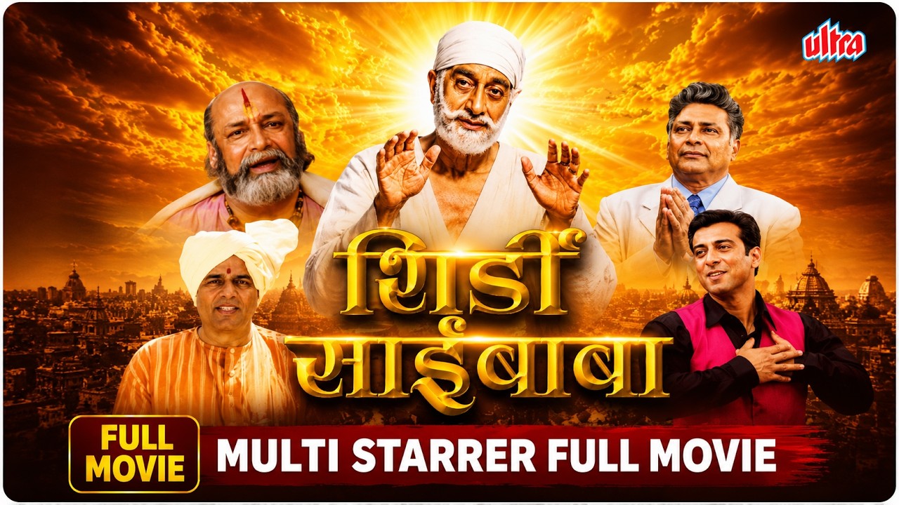 शिरडी साई बाबा SHIRDI SAI BABA Full Movie | Sudhir Dalvi, Dharmendra, Shammi Kapoor, Vikram Gokhale
