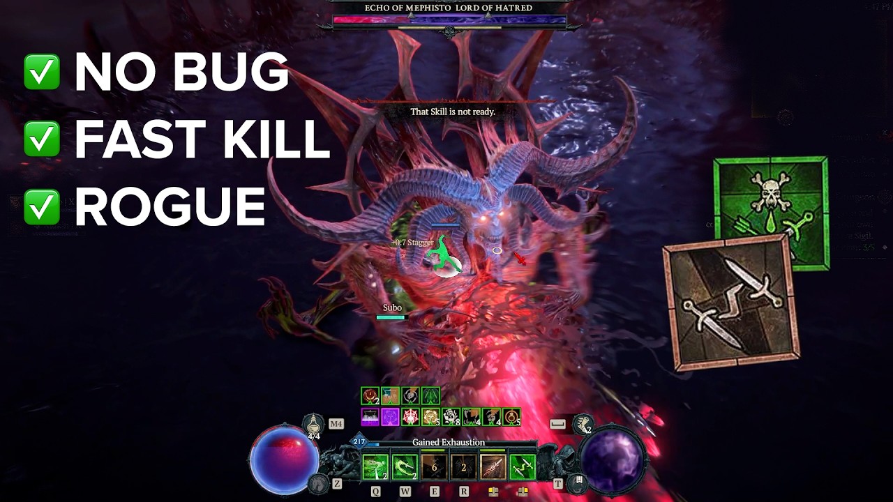 Mephisto isn't hard, just do this... (Diablo 4, Lord of Hatred)