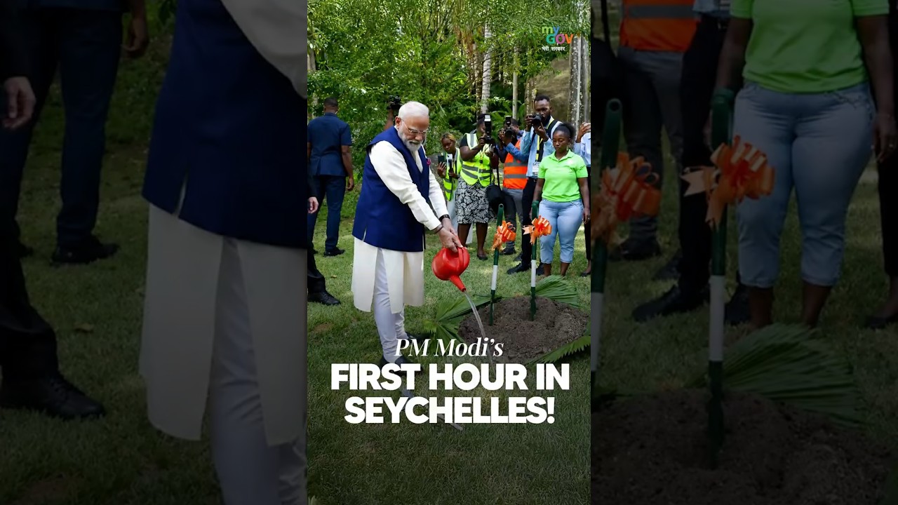 PM Modi's Seychelles Visit Begins | Botanical Gardens to #EkPedMaaKeNaam