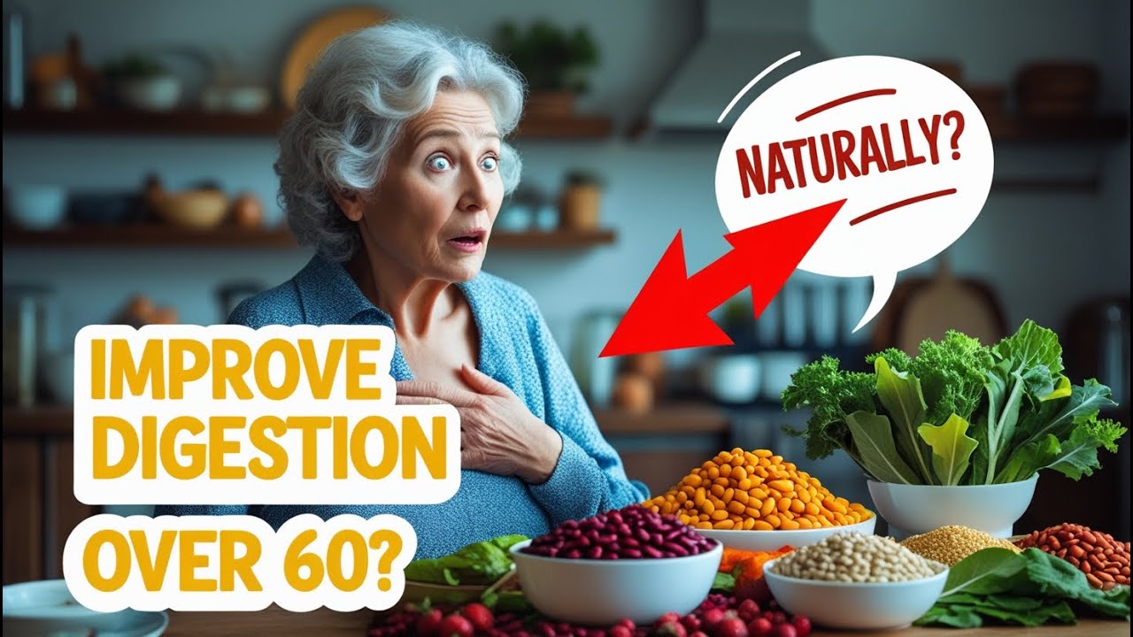 How Can Seniors Over 60 Improve Digestion Naturally with High-Fiber Foods?