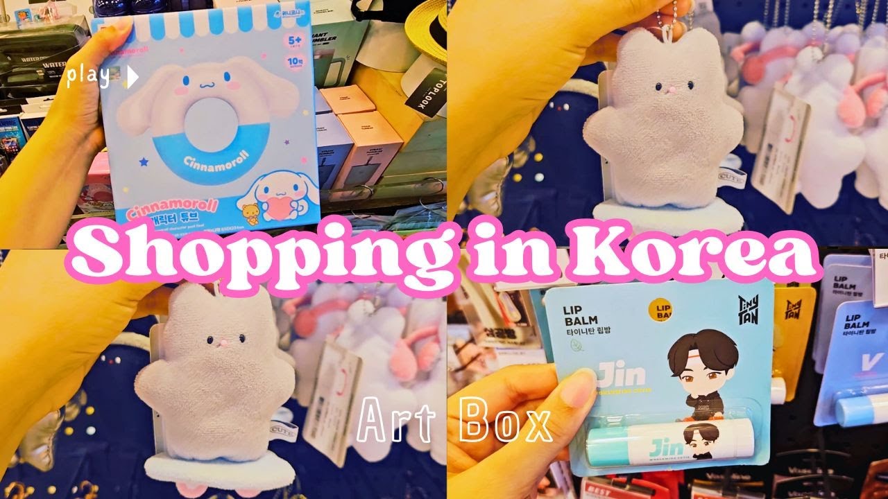 shopping in korea vlog 🛍️ | artbox corea haul con compras que te van a encantar