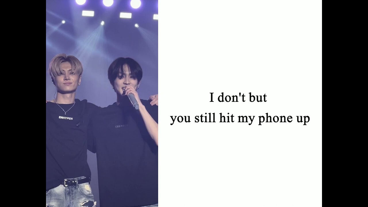 Jungwon - Love Yourself ft. Jay (Justin Bieber Cover) [Weverse live 1.2.2024] #enhypen #lyrics