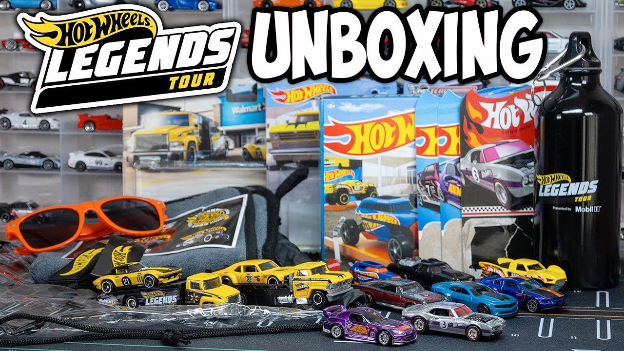 Hot Wheels 2023 Legends Tour Showcase - Unboxing Everything From The Legends Tour!