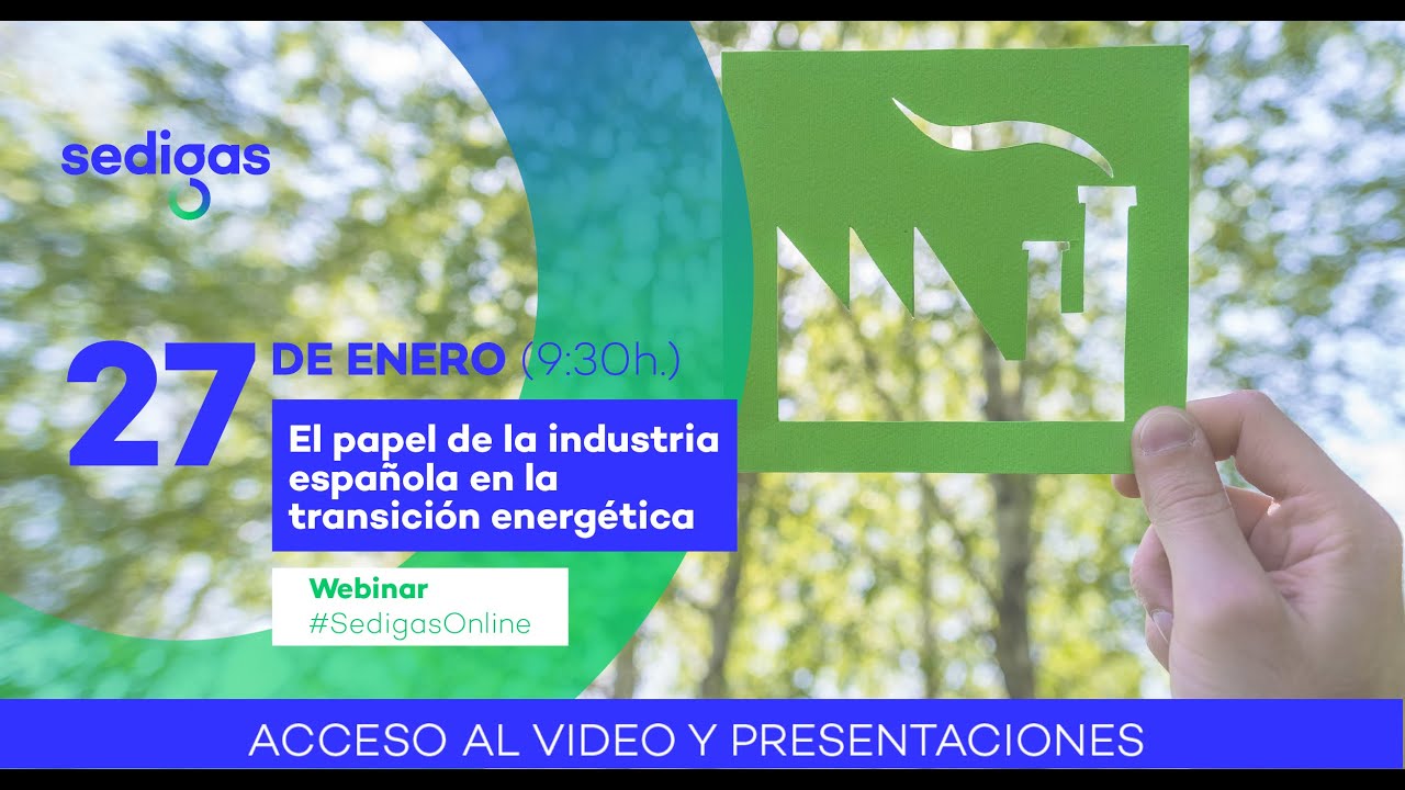 Webinar - “El papel de la industria española en la transición energética”