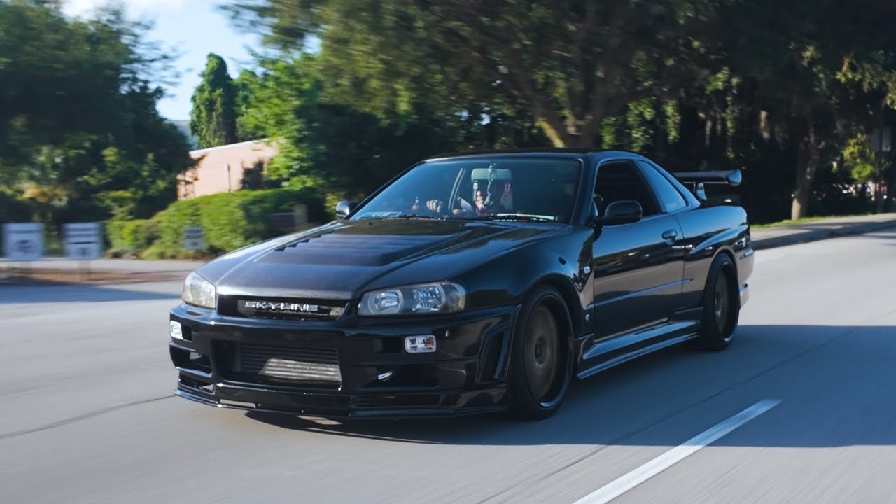 Pristine 10,000 Miles R34 Nissan Skyline GTT | 4K