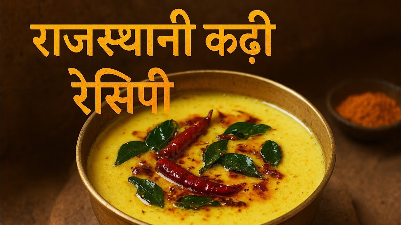 Rajasthani Kadhi Recipe | राजस्थान की फेमस मसालेदार कढ़ी बनाना सीखें
