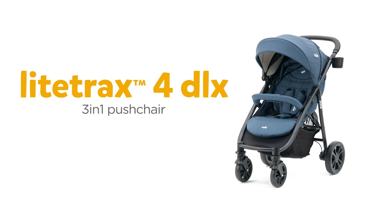 Joie litetrax™ 4 dlx | Parent & Kid-Favourite Multi-Mode Pushchair