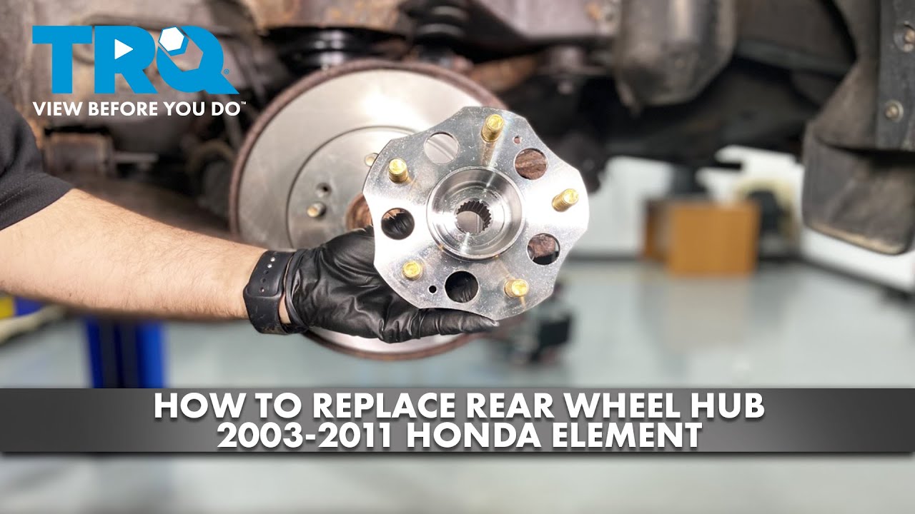 How to Replace Rear Wheel Hub 2003-2011 Honda Element