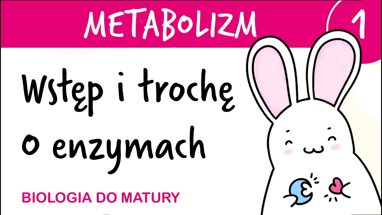 Metabolizm 1 - Informacje ogólne i trochę o enzymach - biologia do matury liceum rozszerzona