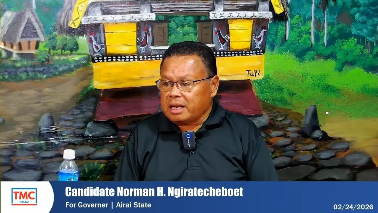 Campaign Talk Show | Norman Ngiratecheboet | For Airai State Governor