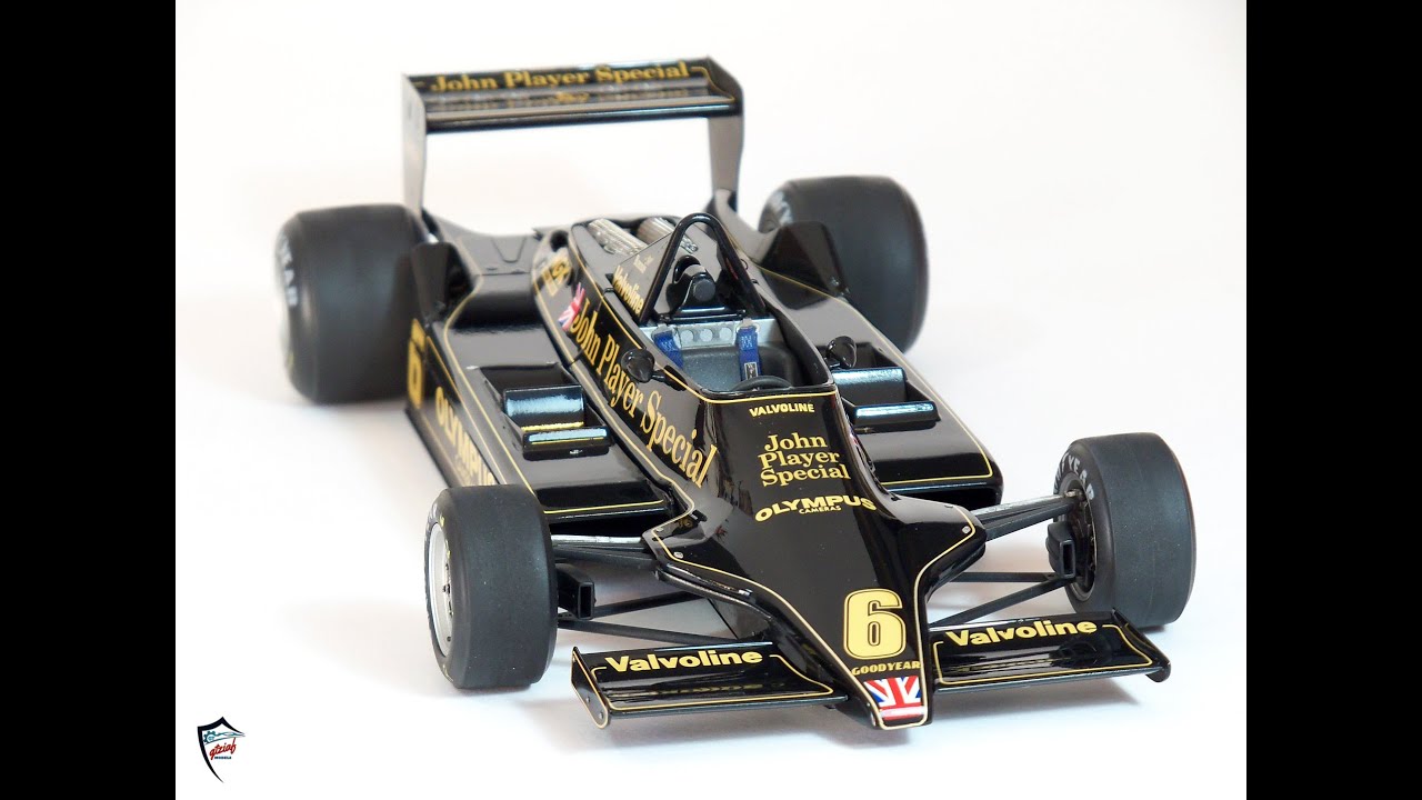 Super-detailed Lotus 79 Austrian 1978 F1 gp - Tamiya 1/20