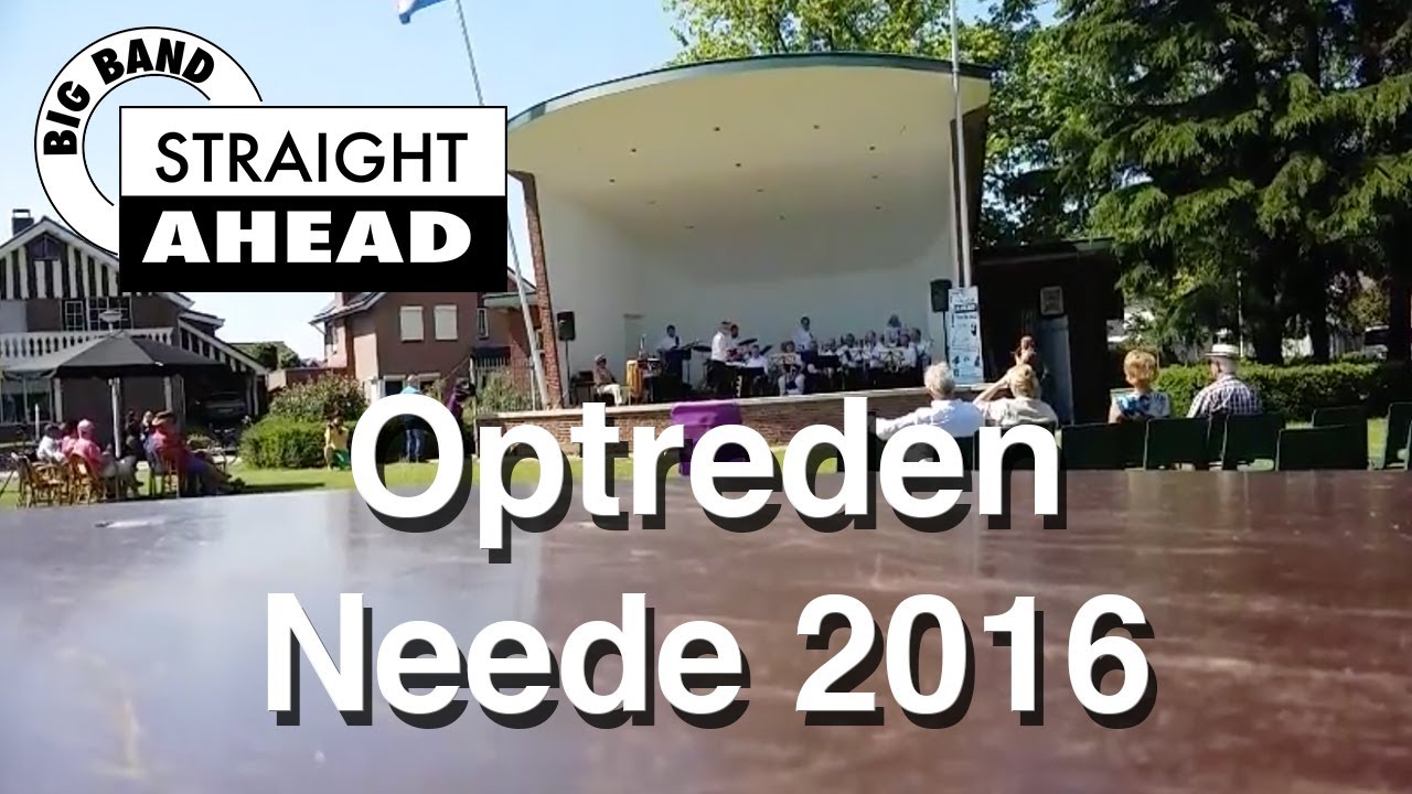 Optreden Big Band Straight Ahead  neede