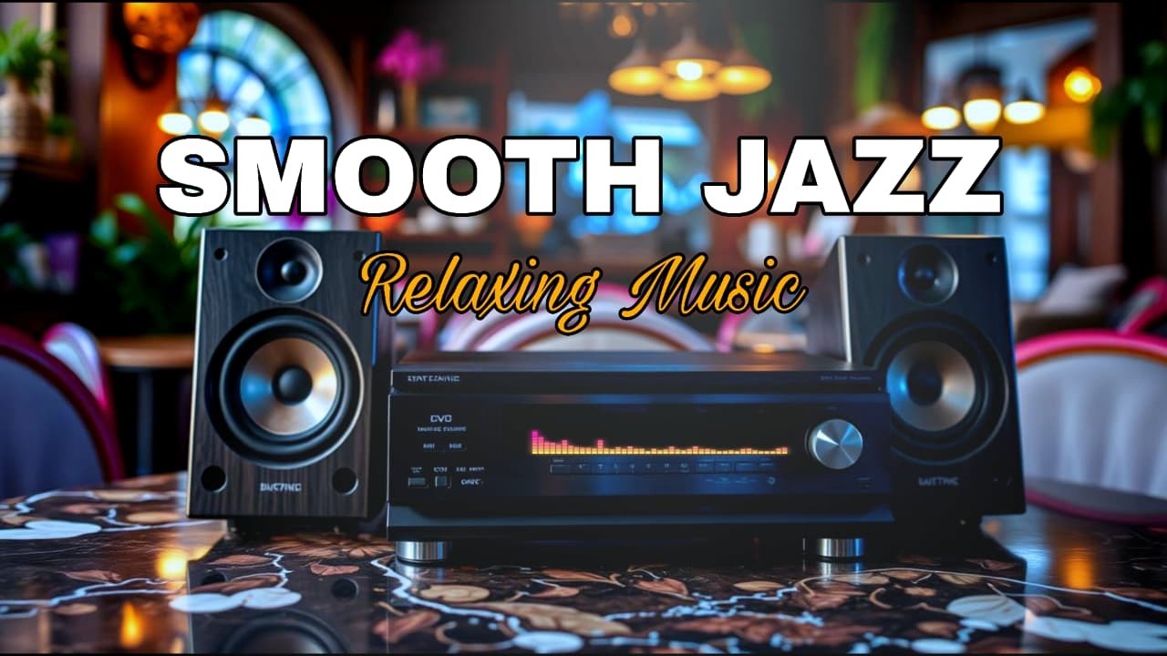 Smooth Jazz Cafe Music ☕🎷 Relaxing Instrumental Jazz for Study, Work & Cozy Evening Mood