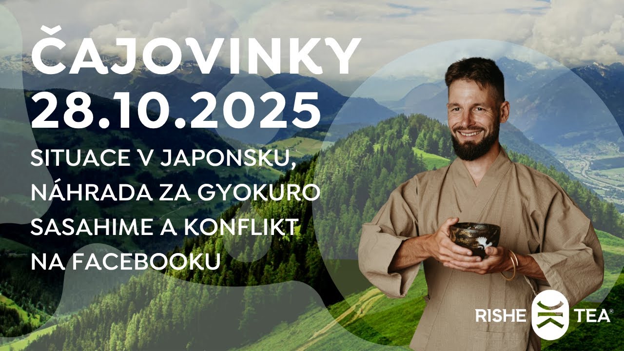 Čajové novinky z Rishe Tea - 28.10.2025