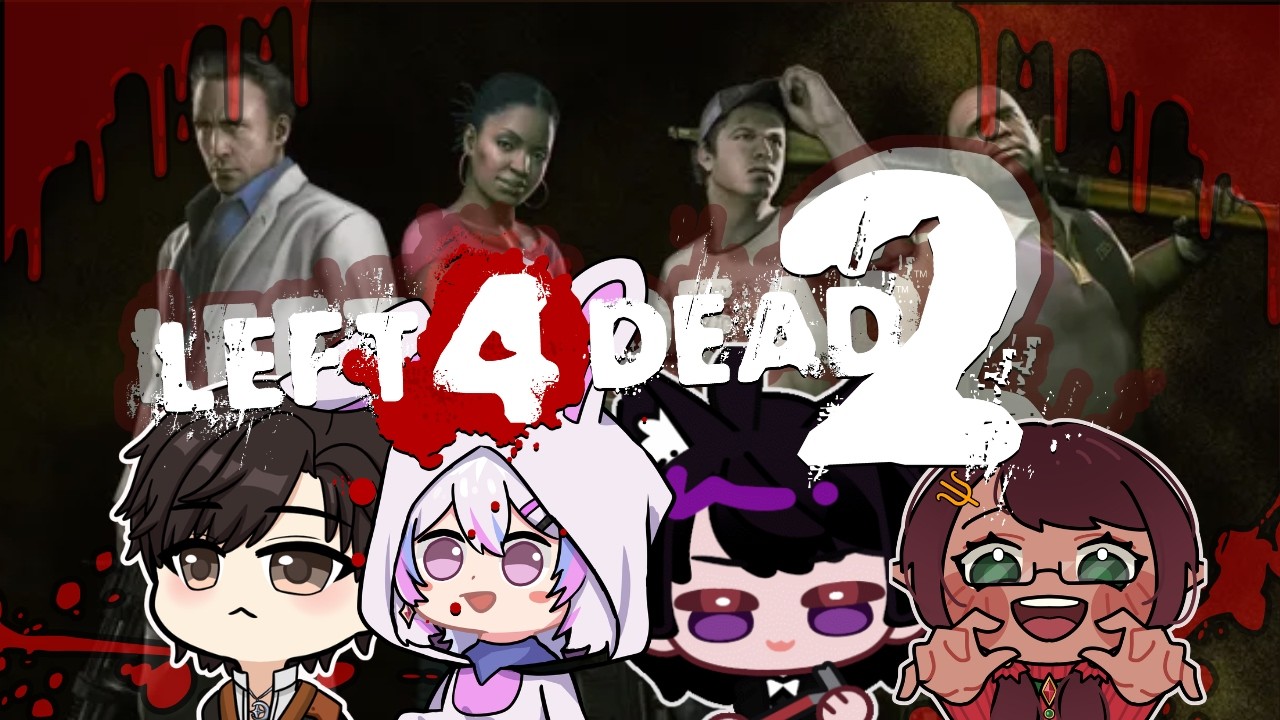 Muka Muka Sebertani Ini Diseret Nembak Zombie  | LEFT 4 DEAD 2