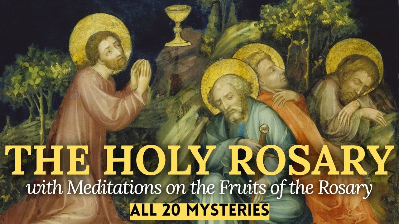 All 20 Mysteries - THE ROSARY - (Joyful &dagger; Luminous &dagger; Sorrowful &dagger; Glorious Mysteries)