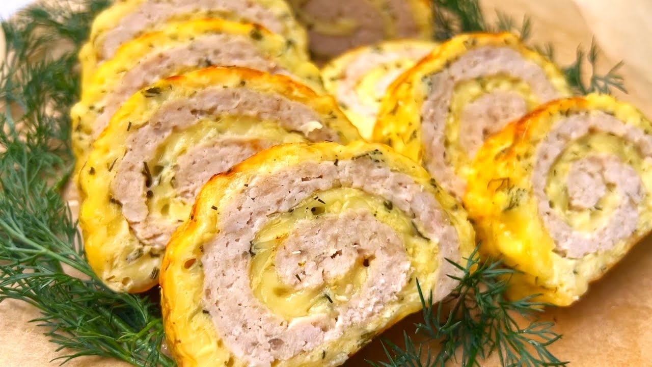 Куриный рулет с сыром – после того, как вы его попробуете, он станет обязательным на вашем столе