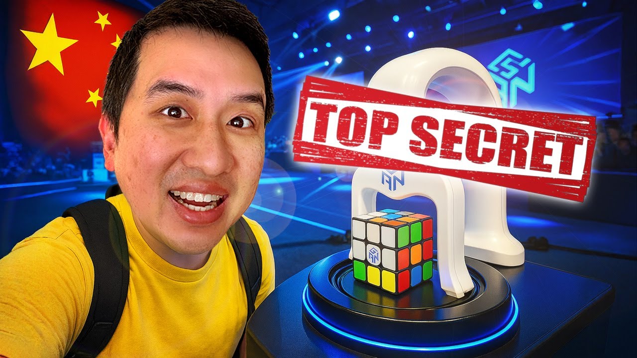 I Went To A Secret Cubing Competition in CHINA