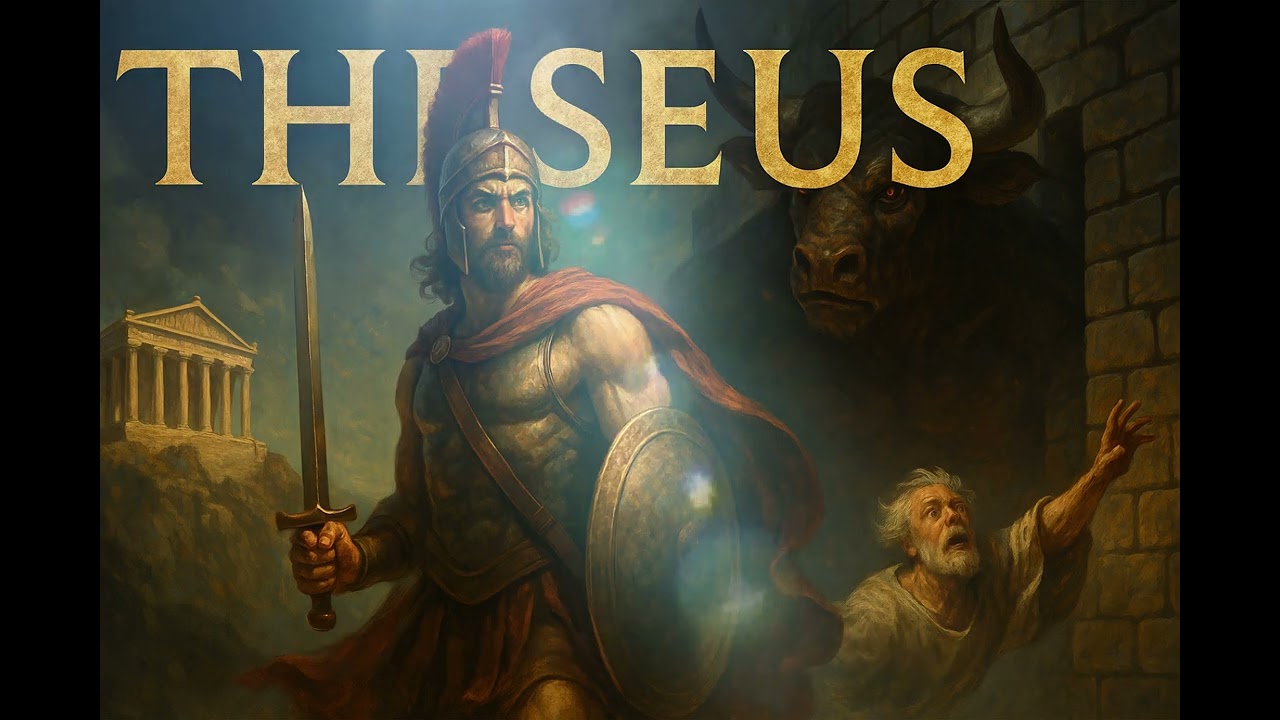 Theseus: The Rise, the Labyrinth, and the Forgotten Fall | Greek Mythology's Dark Hero