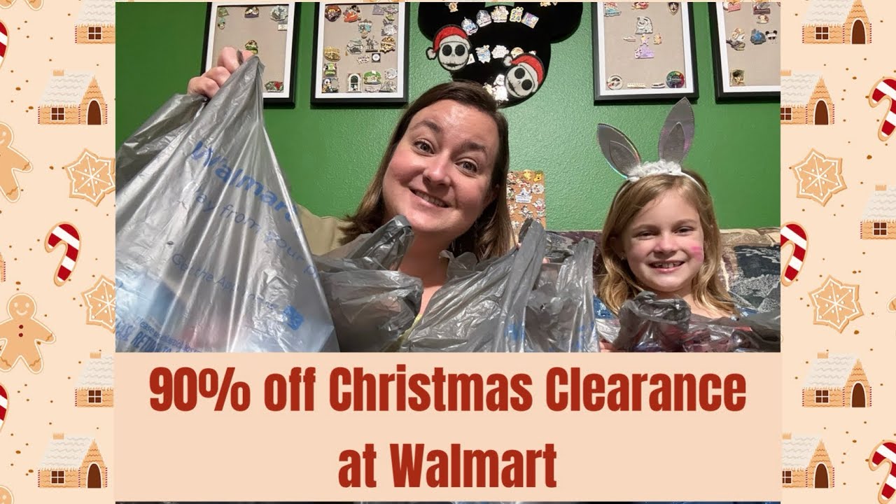 Clearance Haul 90% off Christmas Clearance at Walmart #clearance 