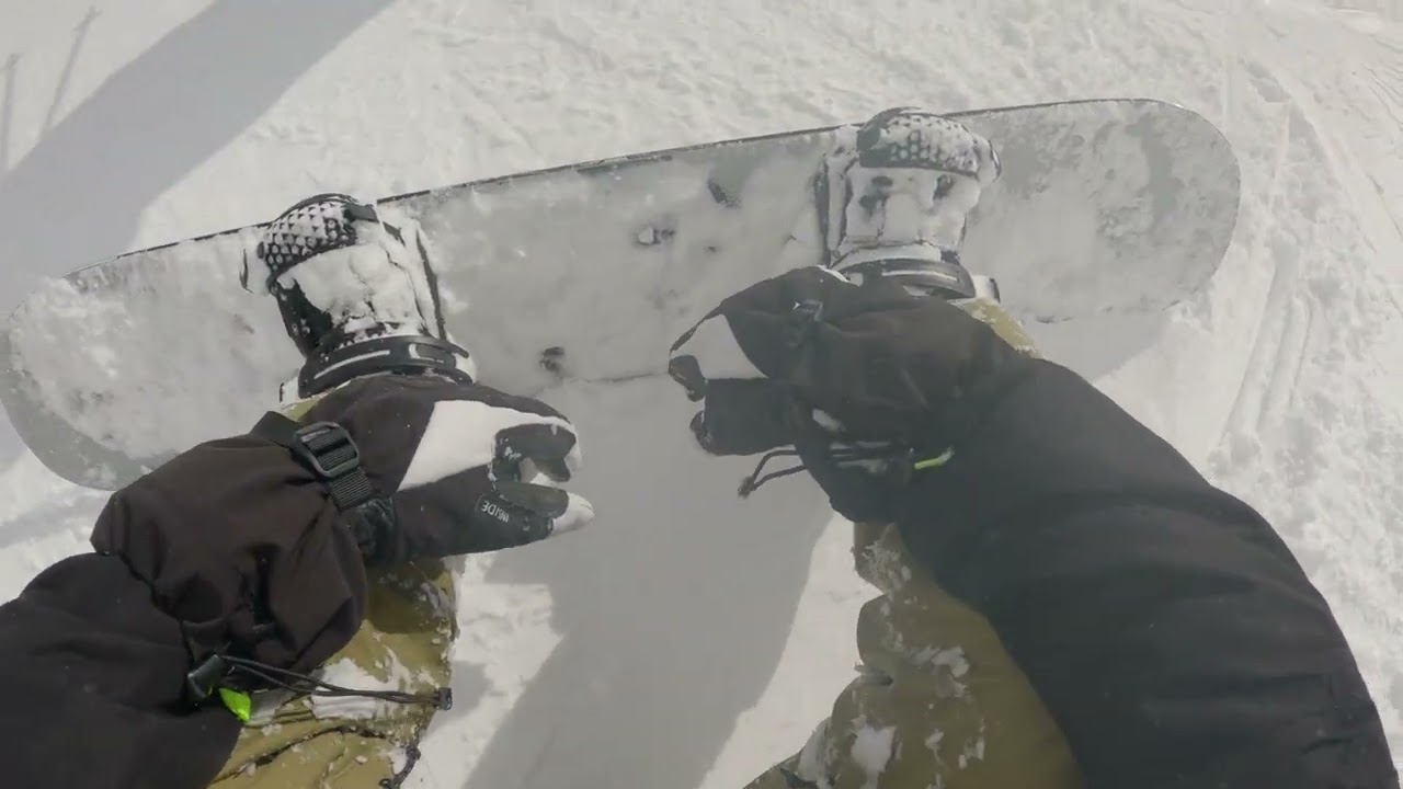 First Snowboard Run of the year at Sölden