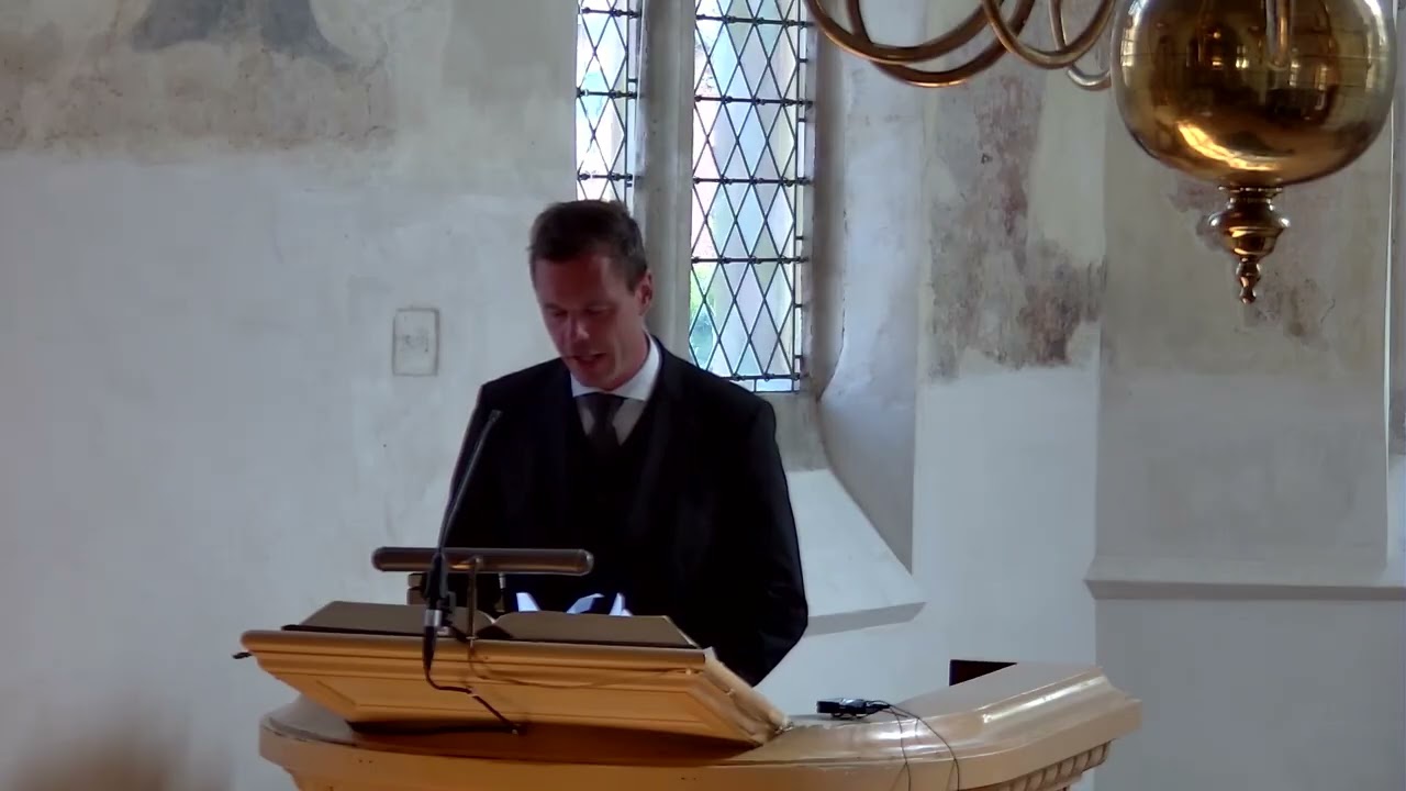 Kerkdienst hervormd Valburg augustus 2025 ds G van Zanden