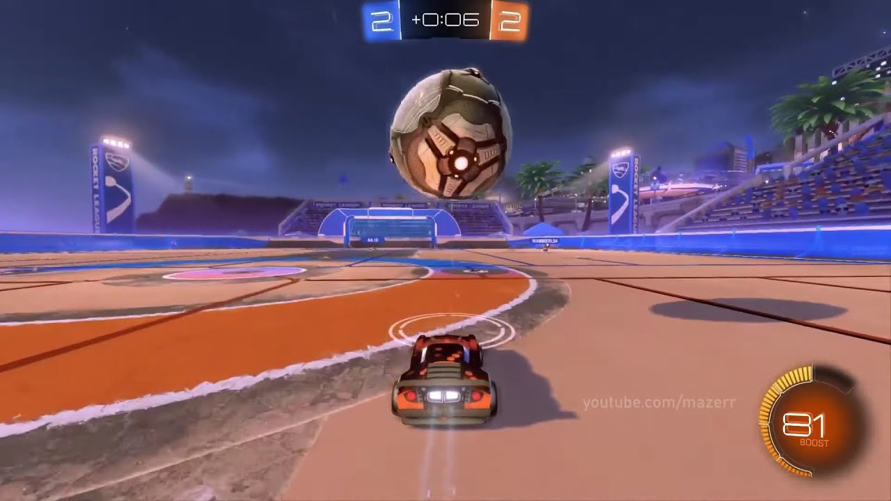 *watch a rocket league short video once*