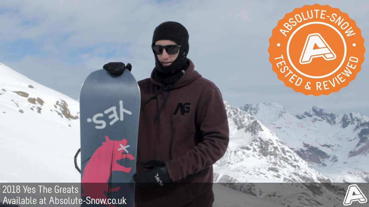 2017 / 2018 | Yes The Greats Snowboard | Video Review