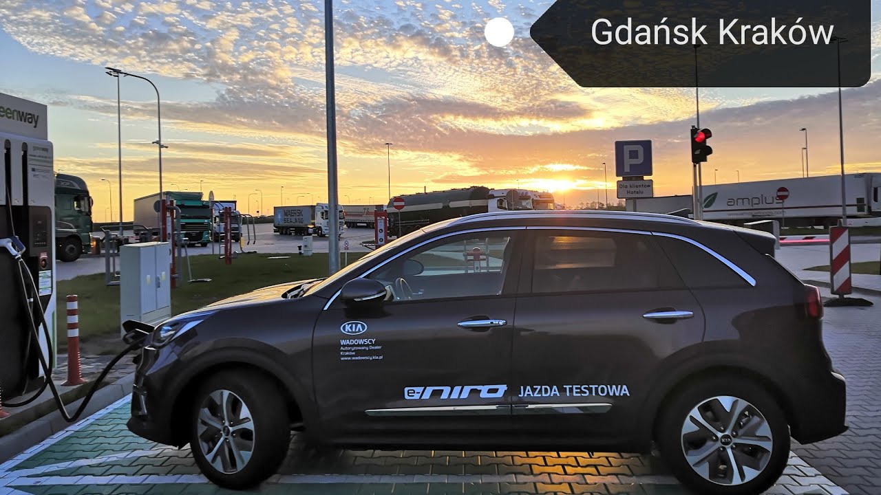 Bałtyk Test Kia e-Niro Powrót z Gdańska czy dojadę wypoczęty? Polski Test Najlepszy elektryk! Eniro