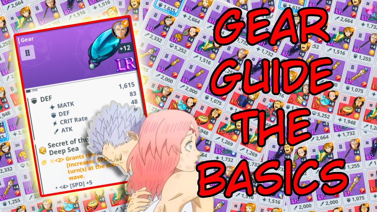 BASIC GEAR GUIDE FROM A GLOBAL ONLY PLAYER On Black Clover Mobile