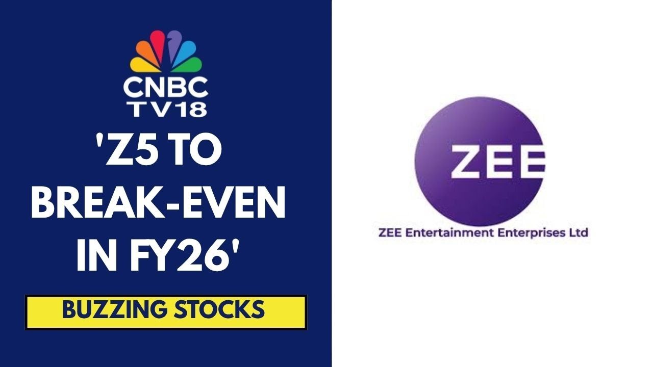 Zee Entertainment Gains In Trade After The Company Shared Growth Plans For FY26 | CNBC TV18