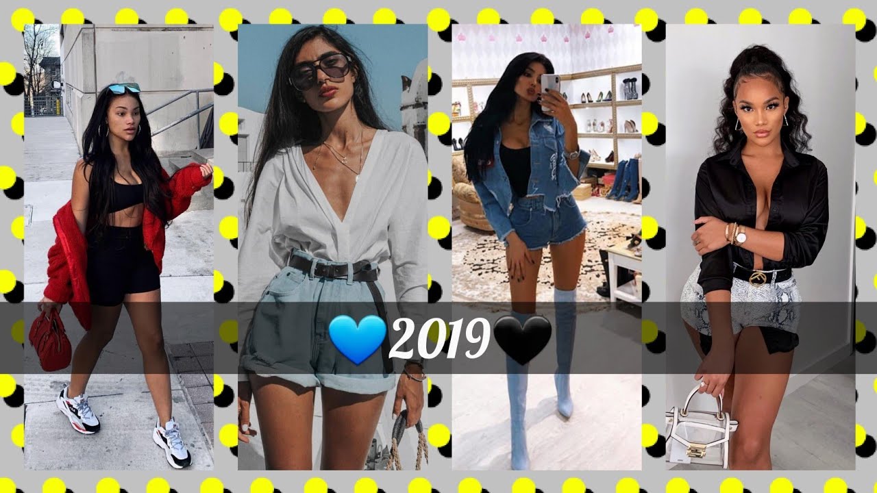 💙OUTFITS CON SHORTS 2019🖤