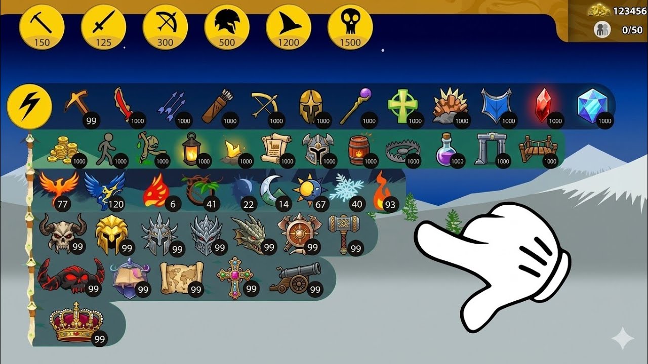 Update Classic Campaign Insane New Unlock Units Latest Best Match Summon Icons | Stick War Legacy