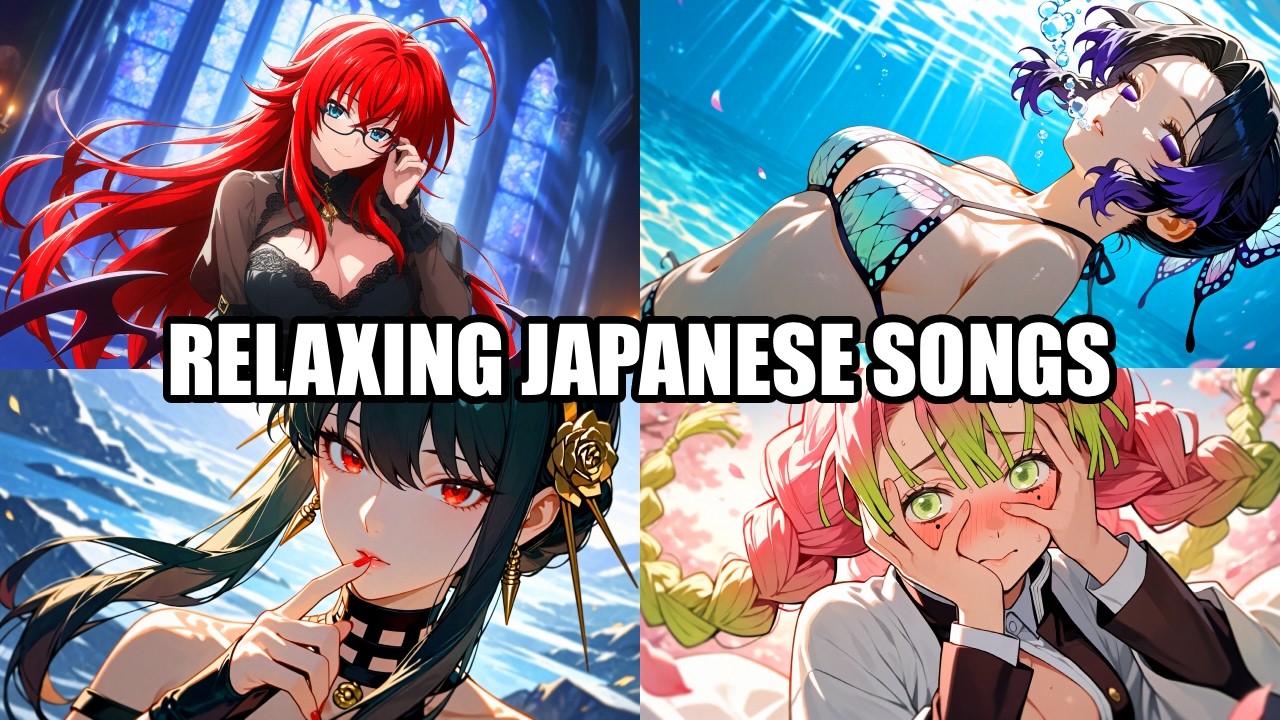 【3-Hours】 Chill Japanese Playlists Compilation | No Ads | 落ち着いた曲の最高の中毒性プレイリスト | Japanese Songs 💞