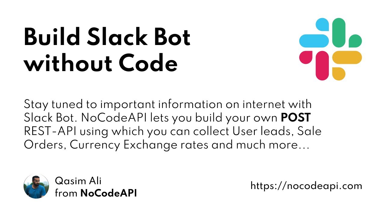 Build Slack Bot without Code