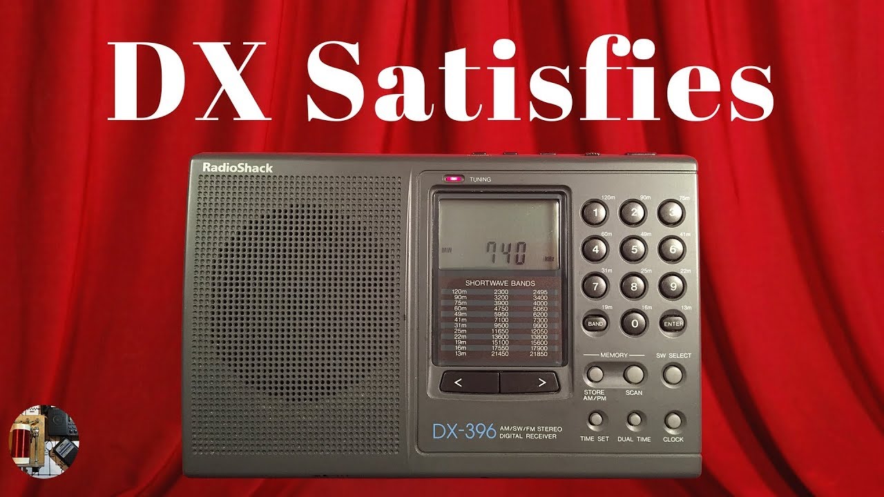 Radio Shack DX-396 AM FM Stereo Shortwave Portable Radio Review