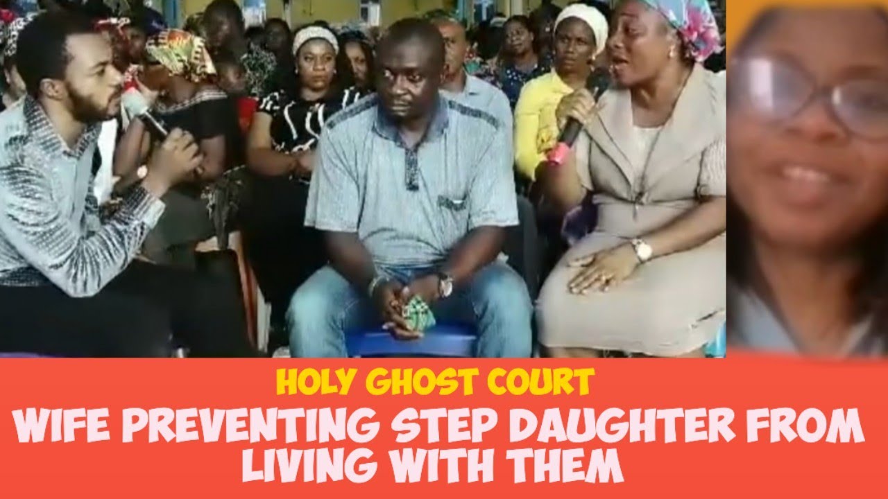 Man whose Wife was stopping the step daughter from living with them cries out😏🙃