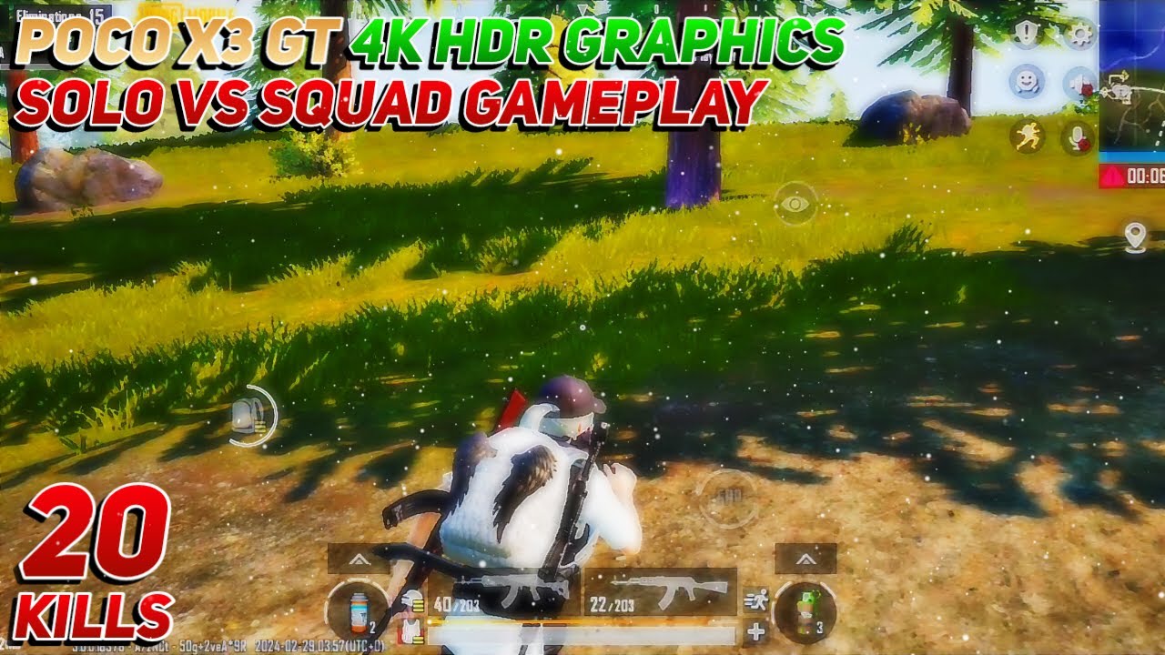POCO X3 GT PUBG MOBILE MAX GRAPHICS GAMEPLAY IN 2024 | PUBG Mobile