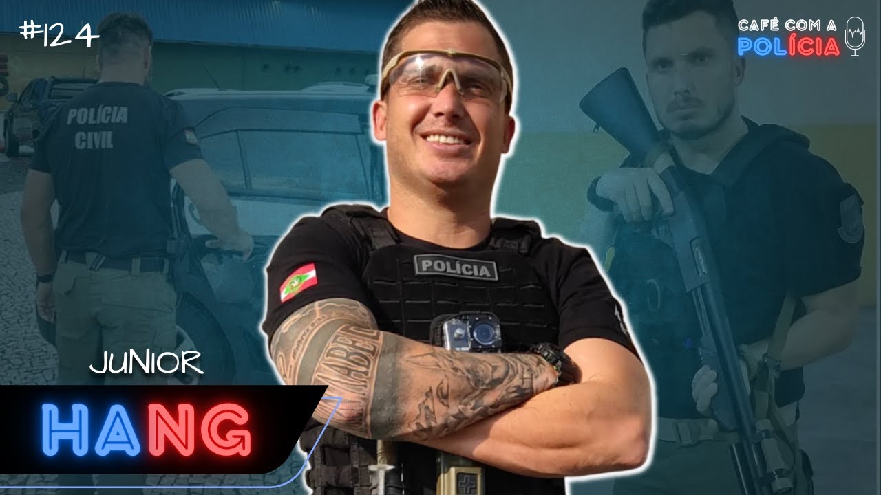 AGENTE JUNIOR HANG (POLÍCIA CIVIL SC) | Café com a Polícia #124