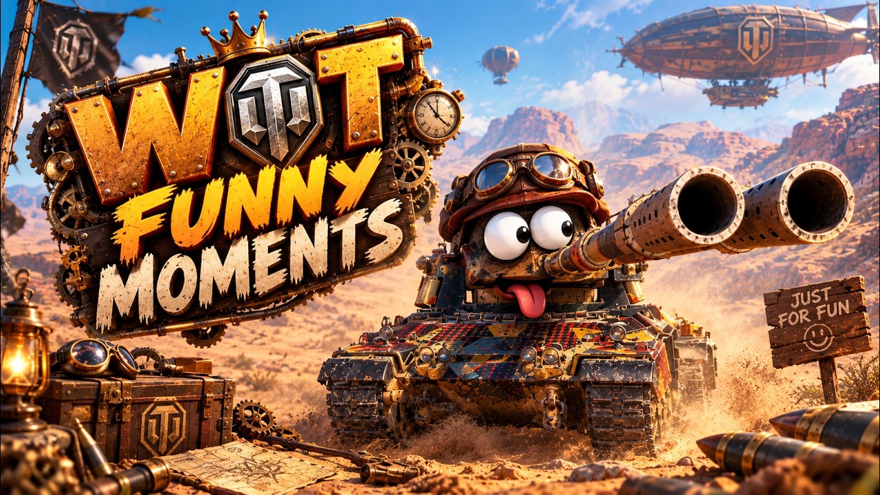 Wot Funny Moments 😂💥 Epic Fails & Crazy Luck