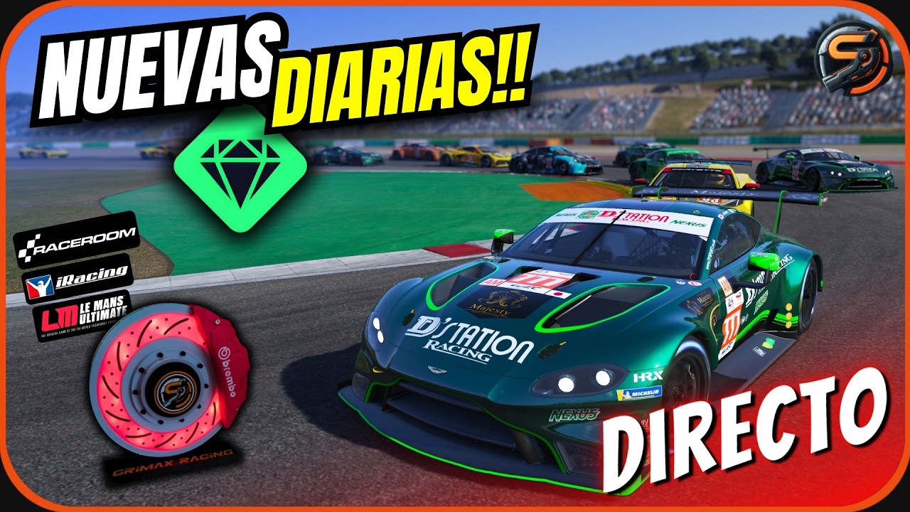🔴 Que tal serán las nuevas Carreras Diarias?? | LMU, iRacing, Raceroom