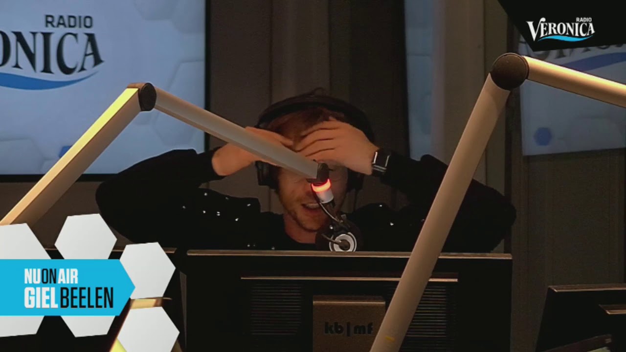 Eerste uitzending Giel Beelen ochtend Radio Veronica