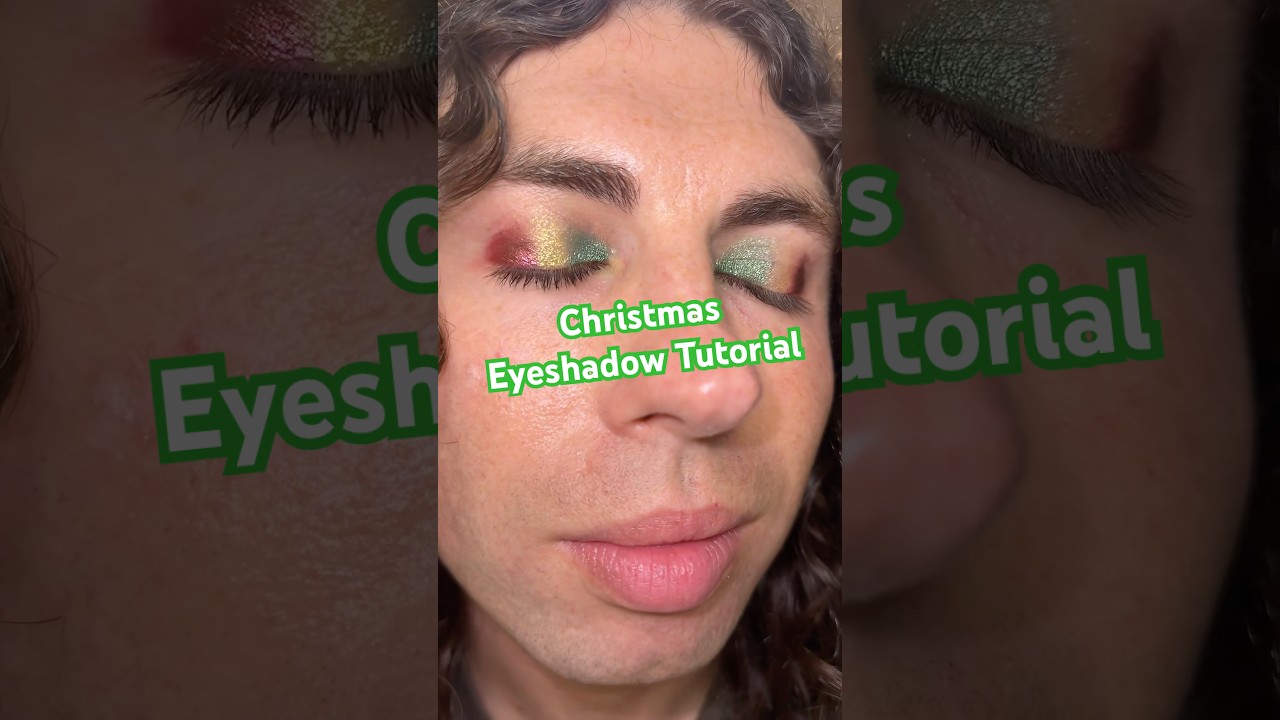 Christmas Eyeshadow Tutorial with 