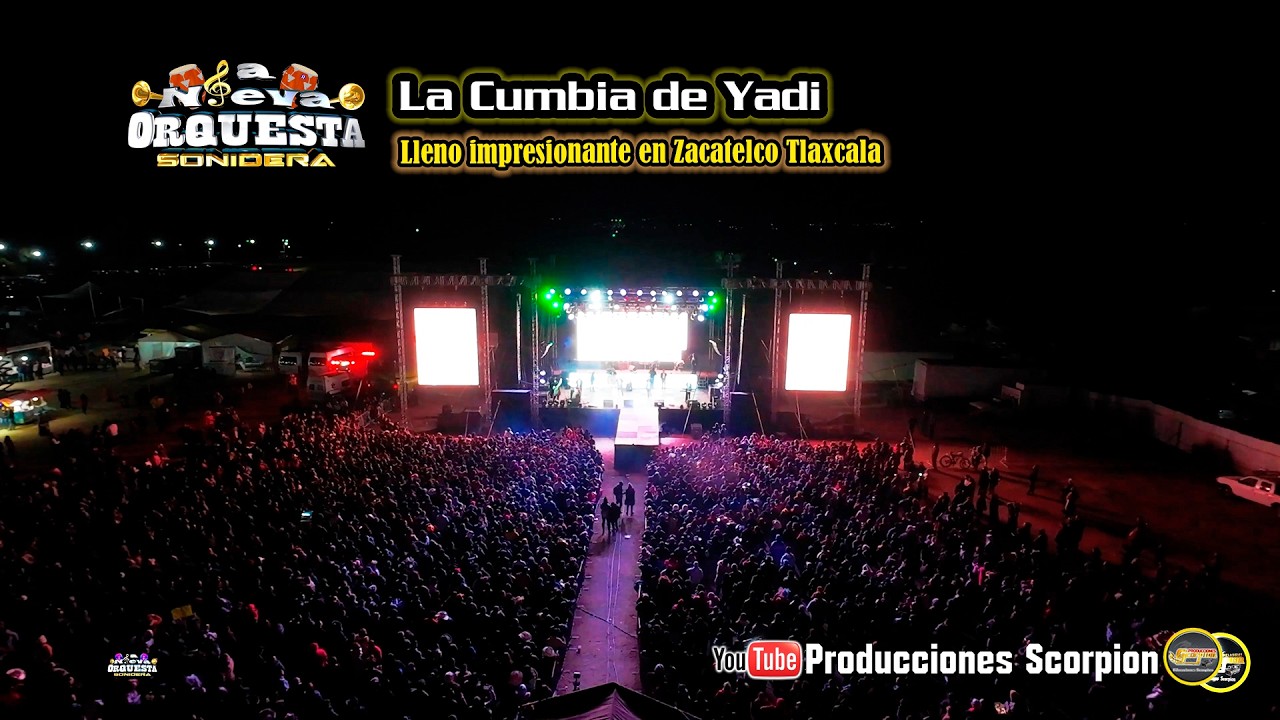 La Cumbia de Yadi & Prende la Vela 🕯️ La Nueva Orquesta Sonidera 🎺 en Vivo 🔴 Zacatelco Tlaxcala 🗺️