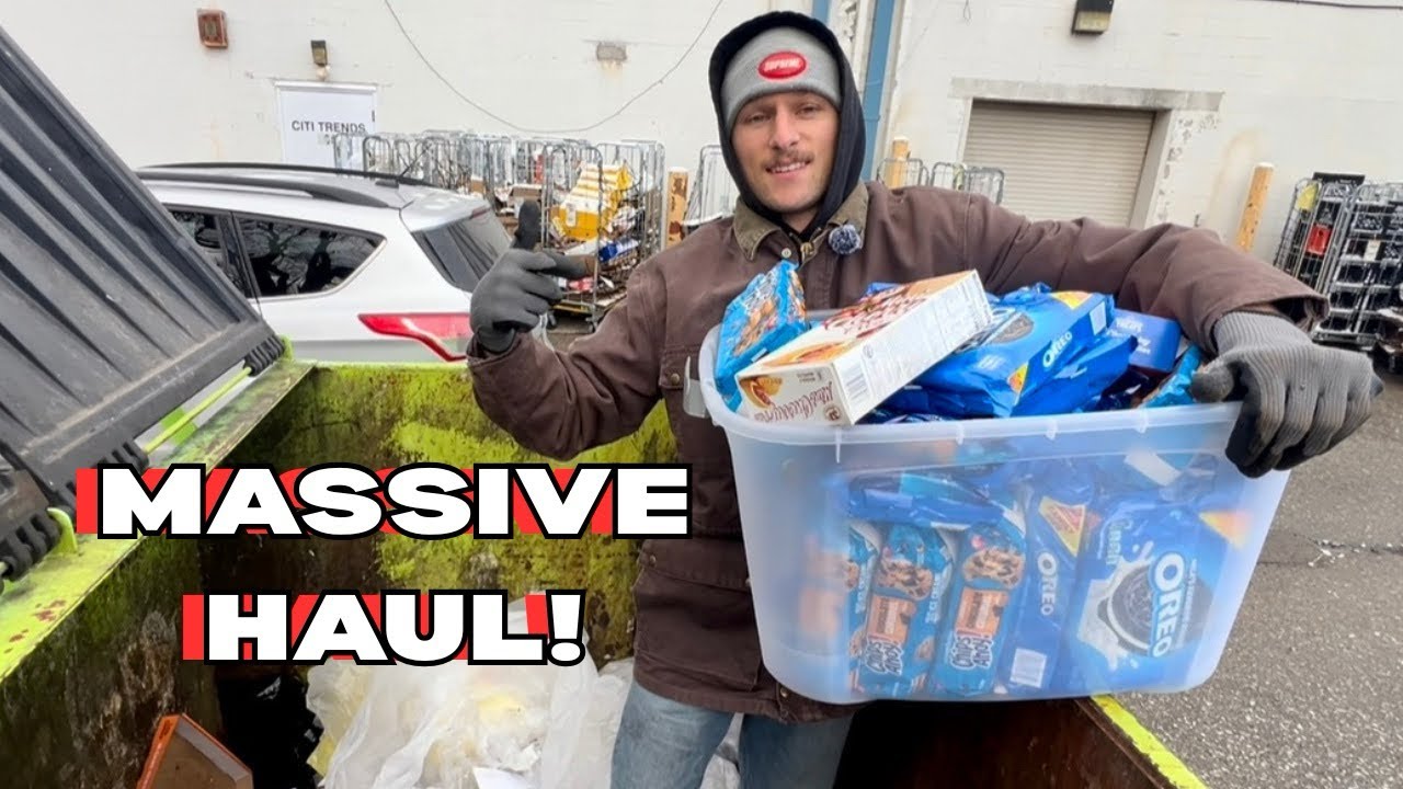MASSIVE Food & Medicine Haul Found Dumpster Diving!