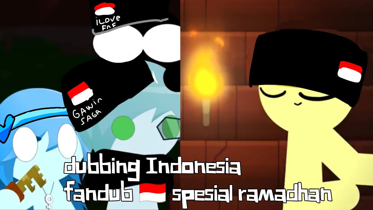 Stickmen vs Golem - Terraria Animation dubbing Indonesia fandub 🇮🇩