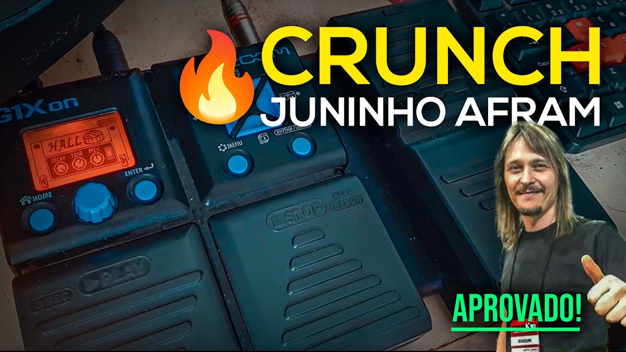 😁Timbre CRUNCH do Juninho Afram | Zoom G1on/G1Xon🔥