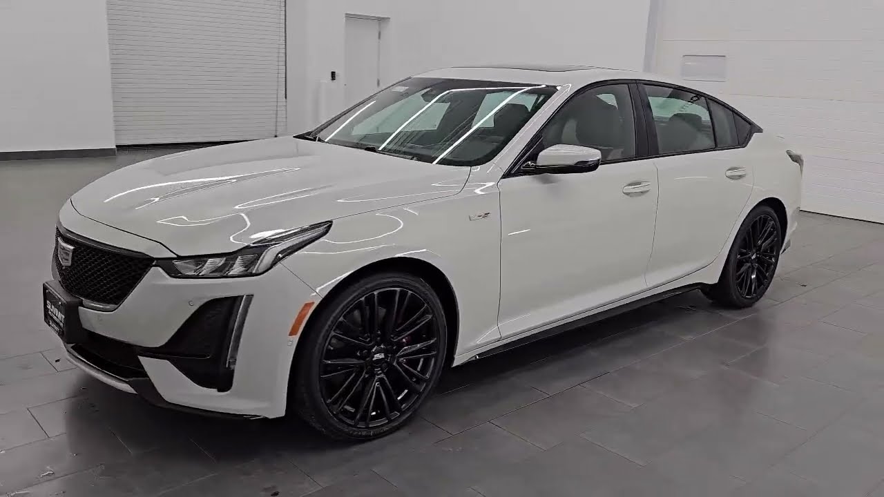 2021 Cadillac CT5 V-Series Rift Metallic Used. walk around for sale in Fond Du Lac, Wisconsin,