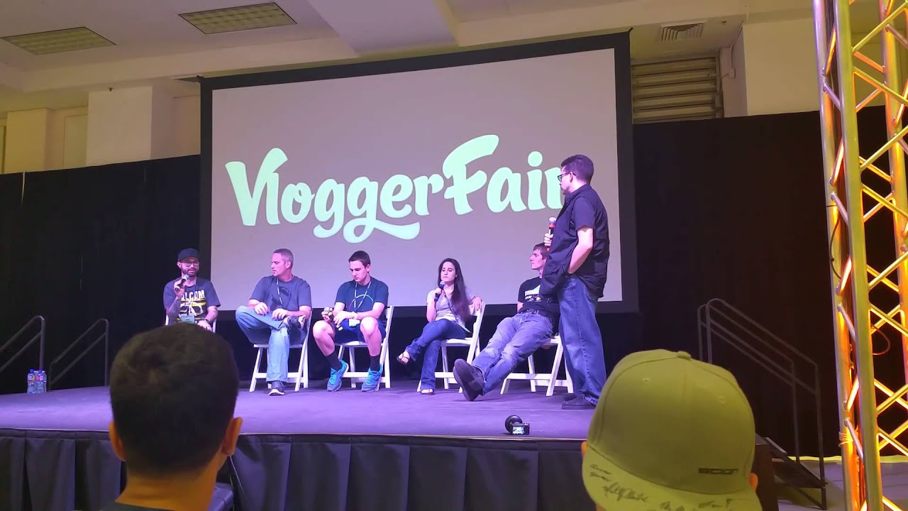 VloggerFair Tech Panel (10 Minutes of it)