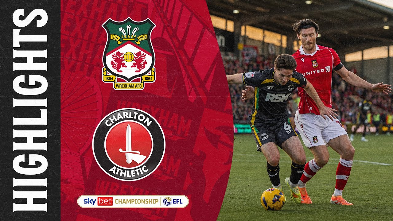 ГЛАВНЫЕ МОМЕНТЫ | Wrexham AFC против Charlton Athletic